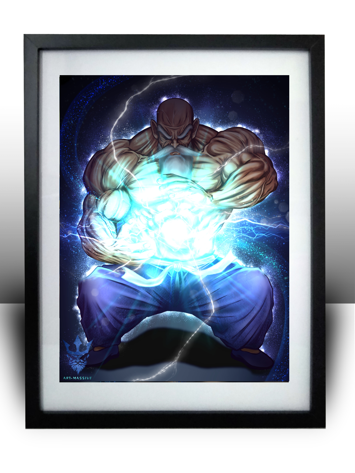 Ilustración5ffddjj (1) Maestro Roshi full power - Imagen 2